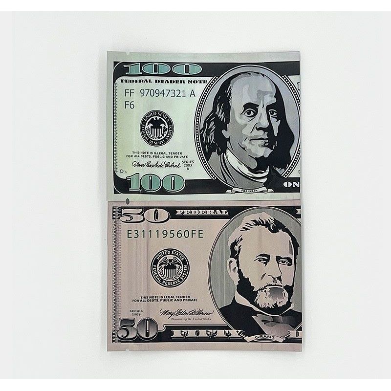 3.5g Strain Mylar Bags | Dollar Design Cannabis Packaging